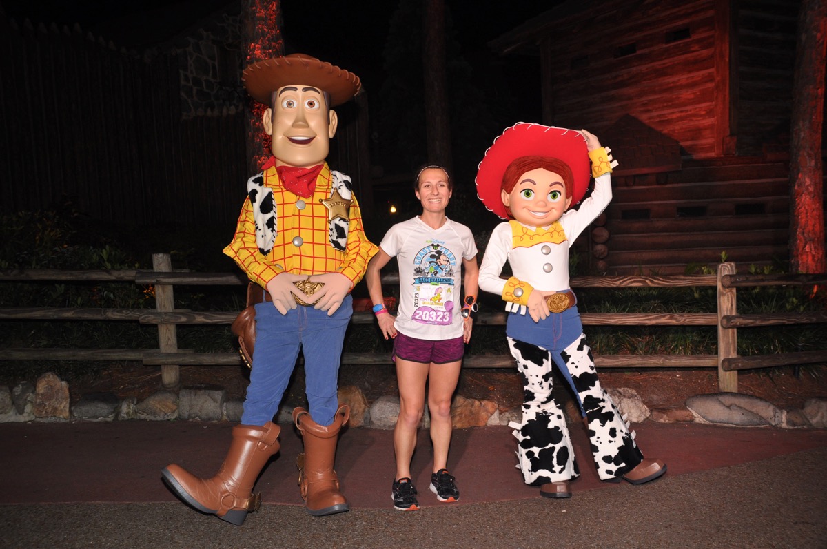 Amelia with Woody and Jessie